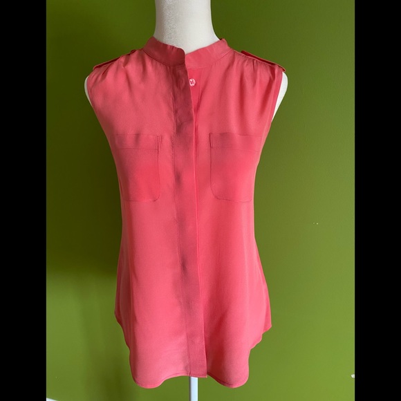 Banana Republic blouse size 6, worn once, - Picture 2 of 9